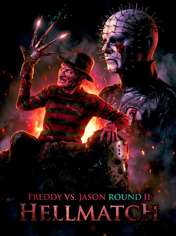 freddy vs jason round 2 - hellmatch (poster)