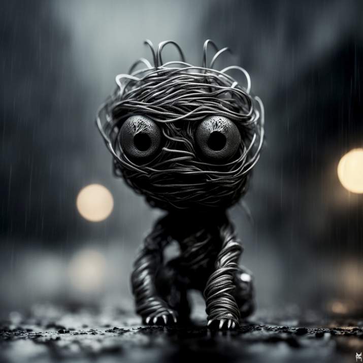 my little wire monster