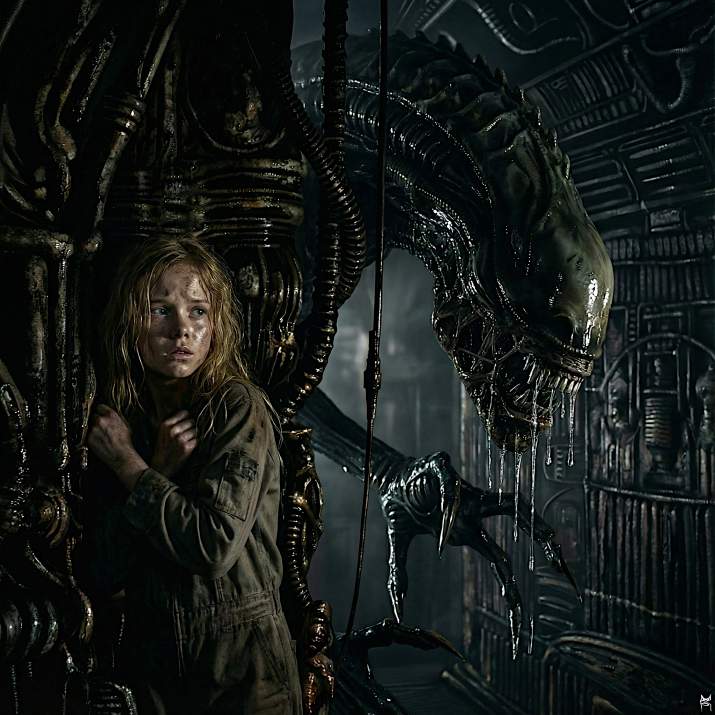 newt and xenomorph