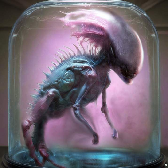 queen embryo in neill blomkamp's alien 5