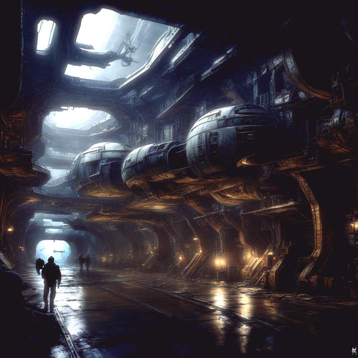 research rig interior in neill blomkamp's alien 5