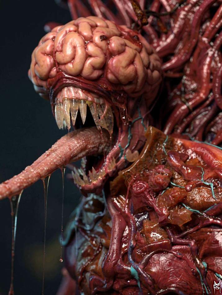 resident evil 'licker'